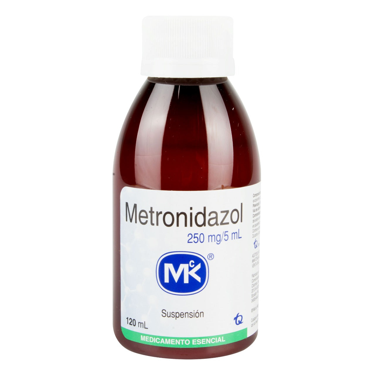 METRONIDAZOL 250 MG SUSPENSION 120 ML MK