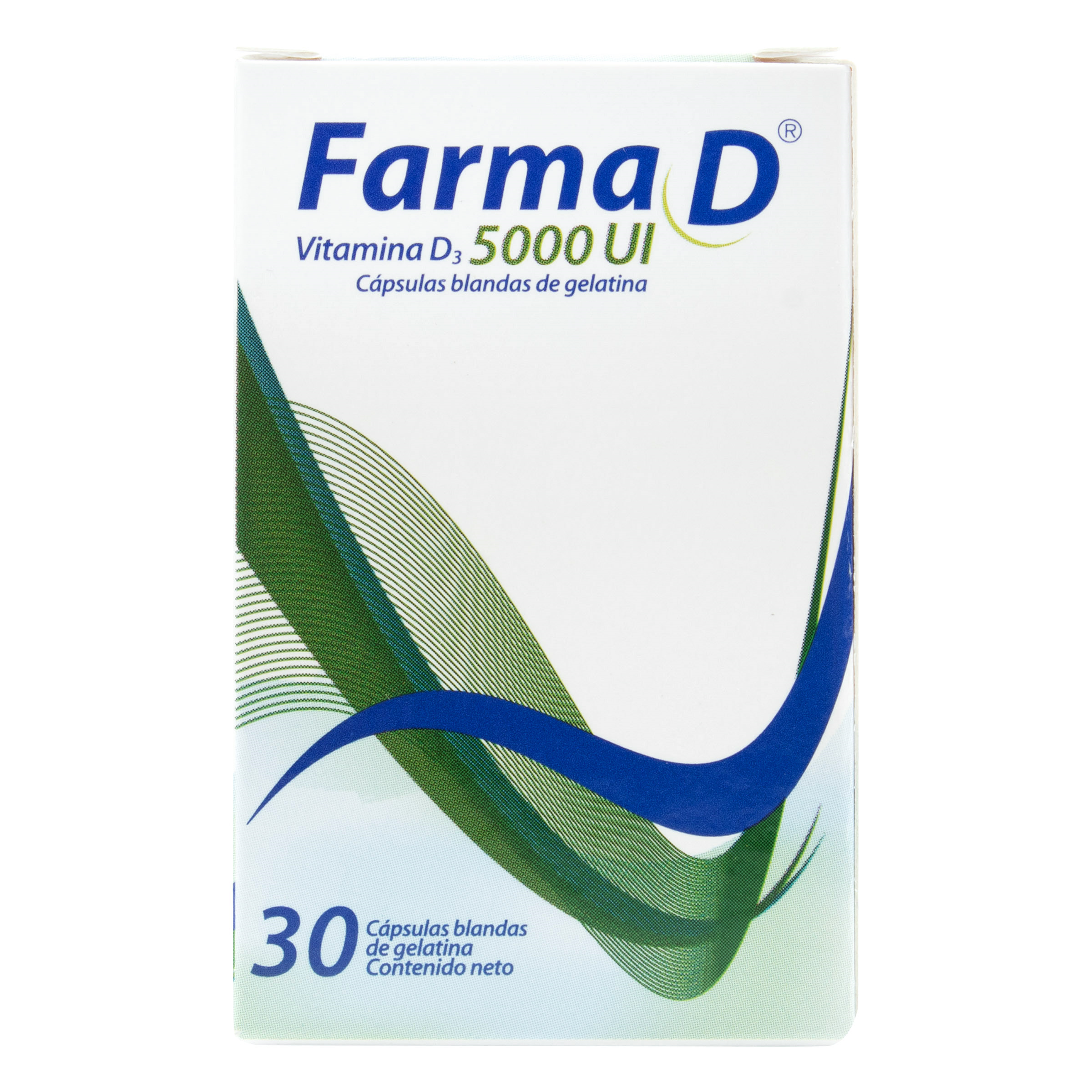 FARMA D VITAMINA D3 5000UI 30 TBS