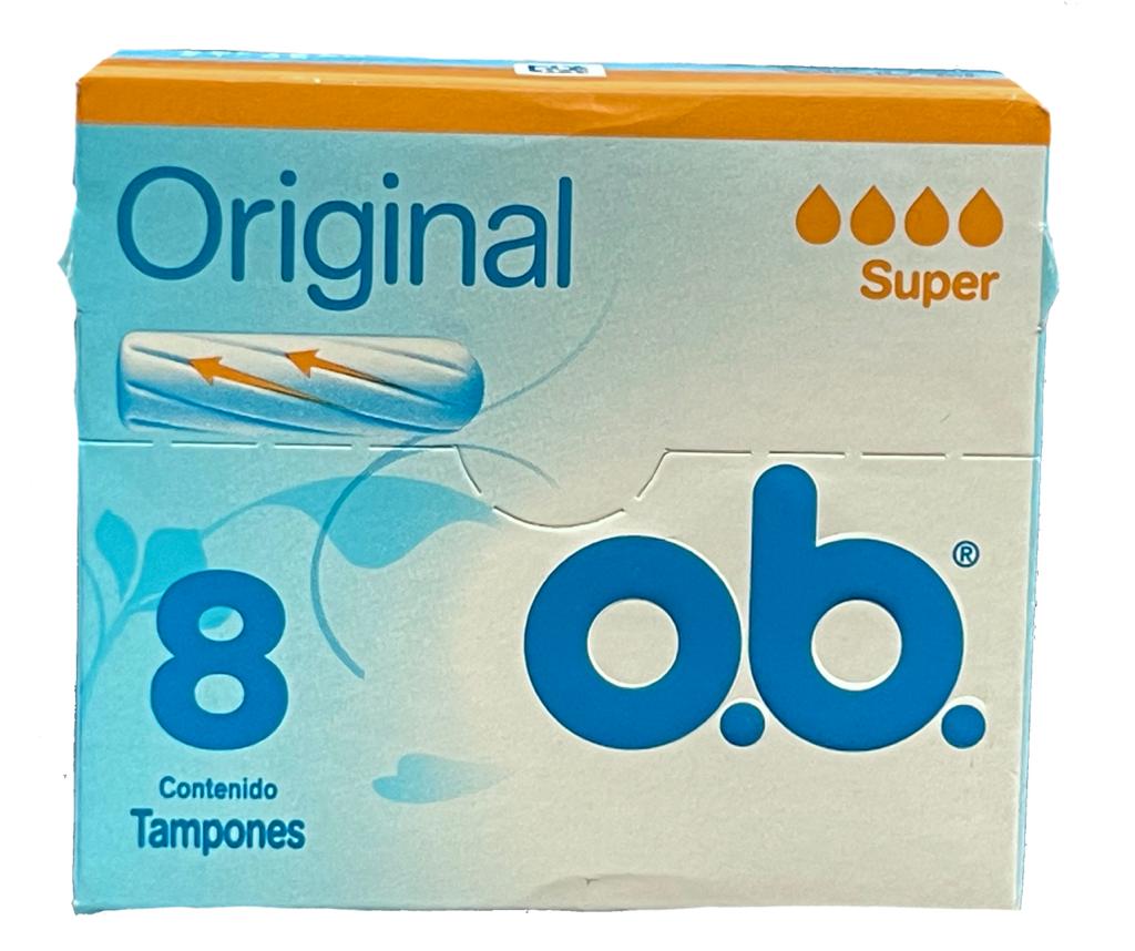 TAMPON OB ORIGINAL SIEMPRE LIBRE MEDIO 8 UNIDADES