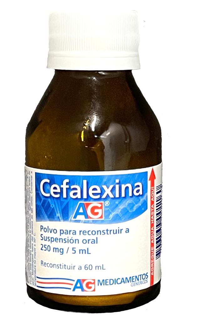 CEFALEXINA 250 MG SUSPENSION 60 ML AG