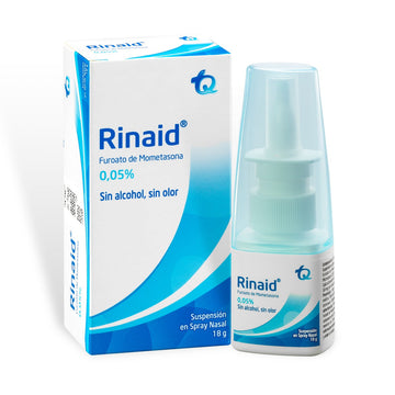 Rinaid furoato de mometasona 0.05% spray nasal 18 g — Tecnoquímicas