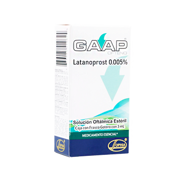 Gaap Ofteno latanoprost 0.005% solución oftálmica 3 ml — Sophia