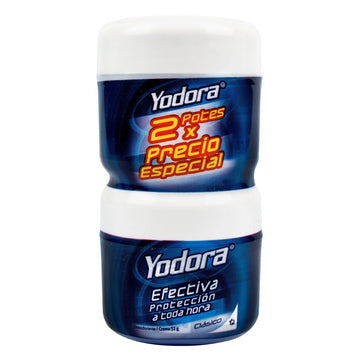 2 Desodorante Yodora Crema 32 gr — Tecnoquímicas