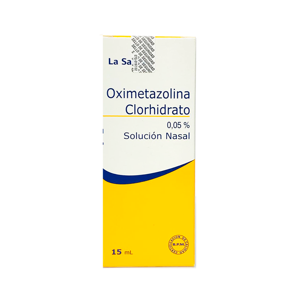 OXIMETAZOLINA HCL 0.05% ADU.SPR.15 ML LS