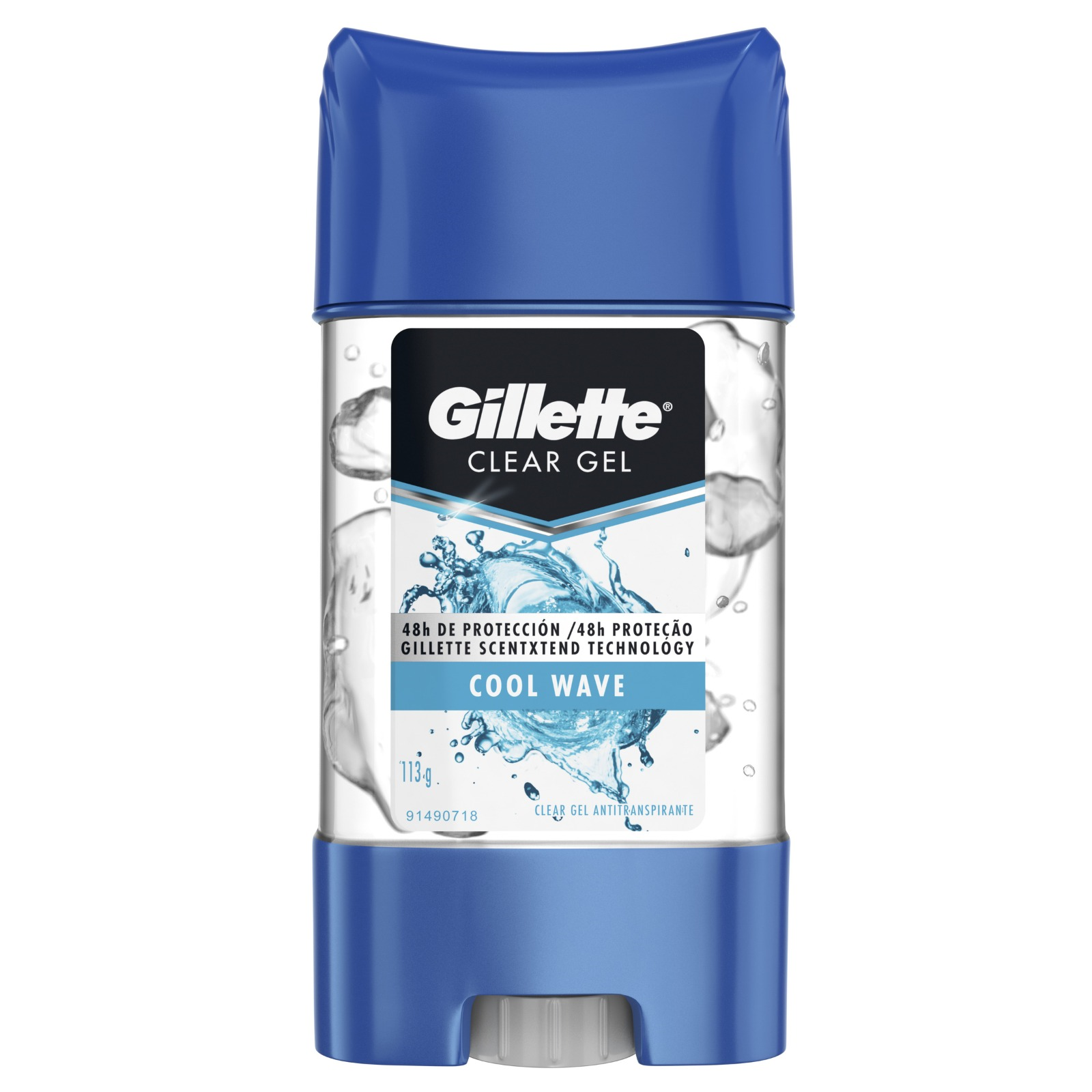 DESODORANTE GILLETTE 3X GEL COOL WAVE 113 GR H