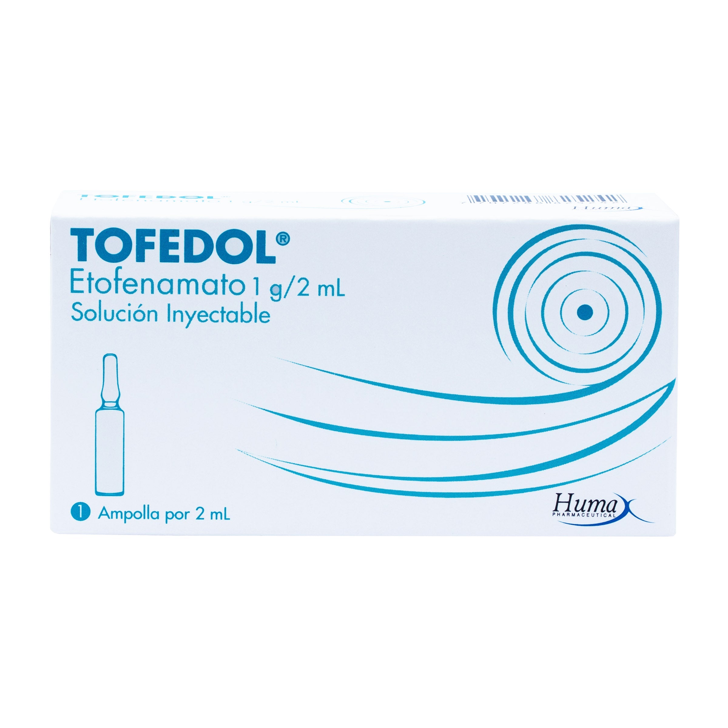 TOFEDOL 1GR (ETOFENAMATO) AMPOLLA HP