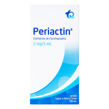 Periactin ciproheptadina jarabe 180 ml — Tecnoquímicas