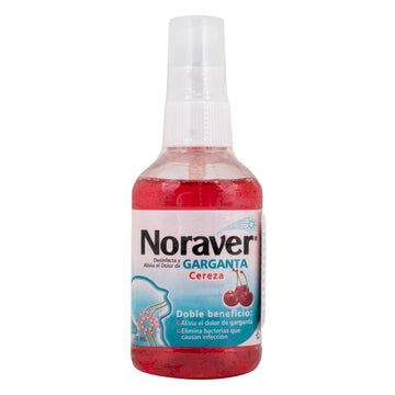 Noraver Cereza Spray fenol 120 ml — Tecnoquímicas