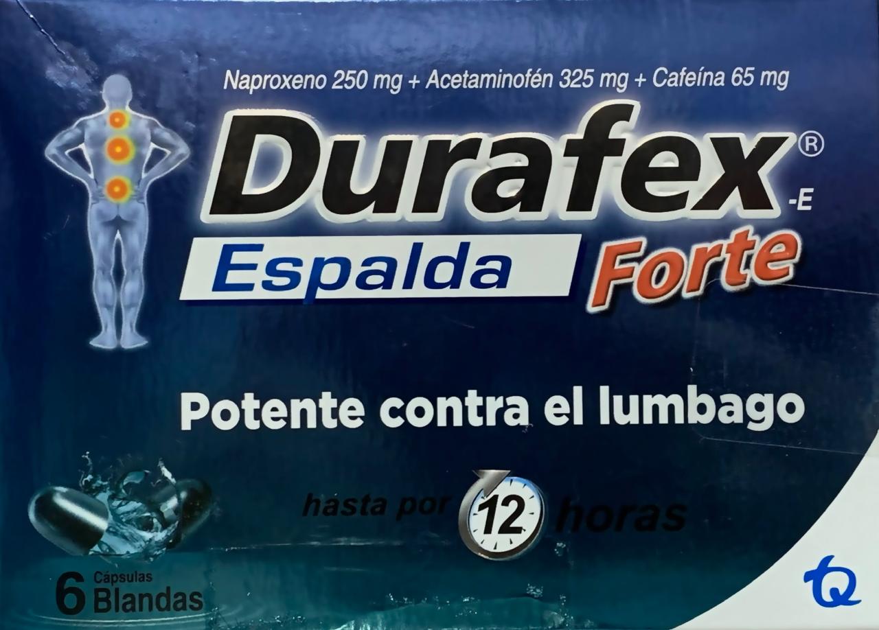 DURAFEX ESPALDA FORTE 6 CAPSULAS