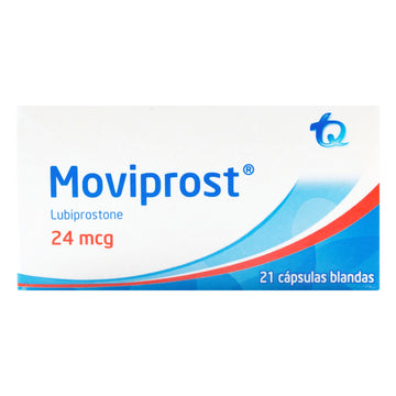 Moviprost lubiprostona 24 mcg 21 cápsulas blandas — Tecnoquímicas