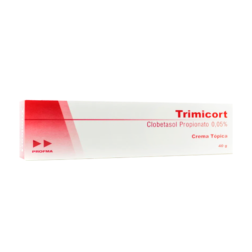 TRIMICORT 0.05% (CLOBETASOL) CREMA 40 GR PROFMA