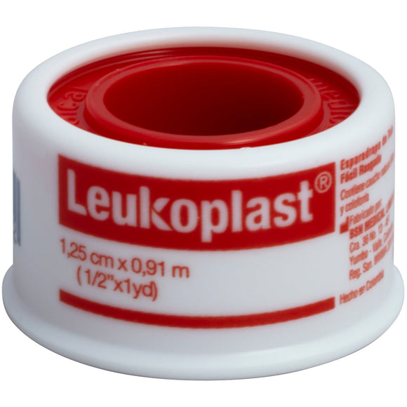 F ESPARADRAPO LEUKOPLAST 1/2X1 24 UDS POR 1 UNIDAD - Uno A Droguerias