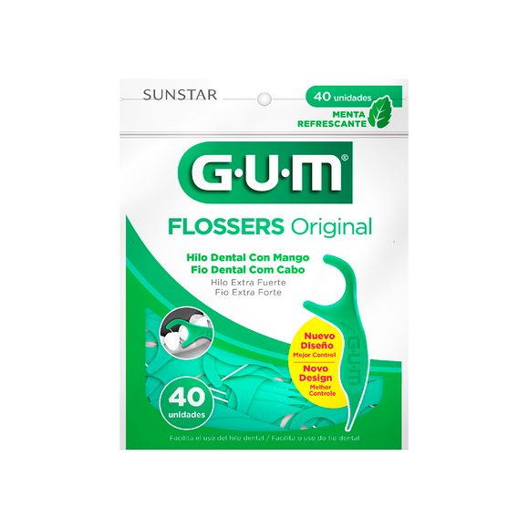 GUM FLOSSER ORIGINAL 20 UDS - Uno A Droguerias