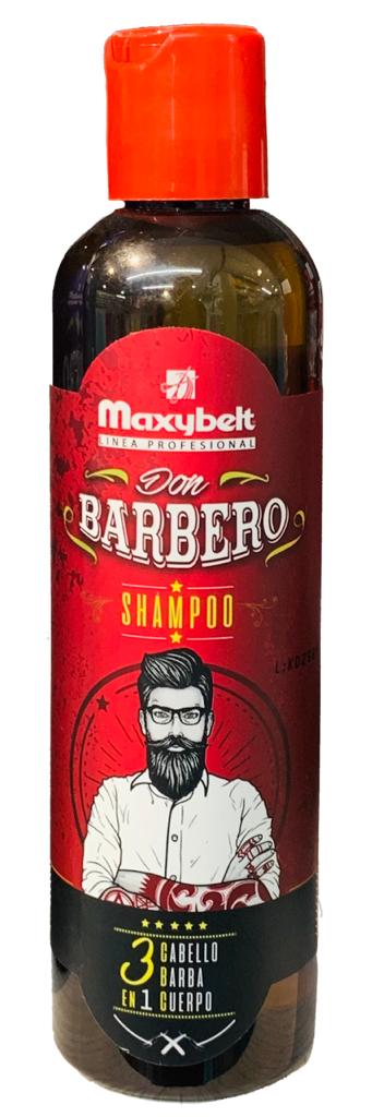 SHAMPOO DON BARBERO 3EN1 FOR MEN 200 ML