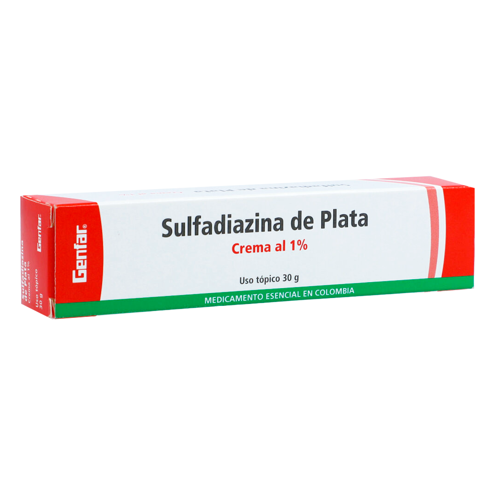 SULFADIAZINA DE PLATA 30 GR GF