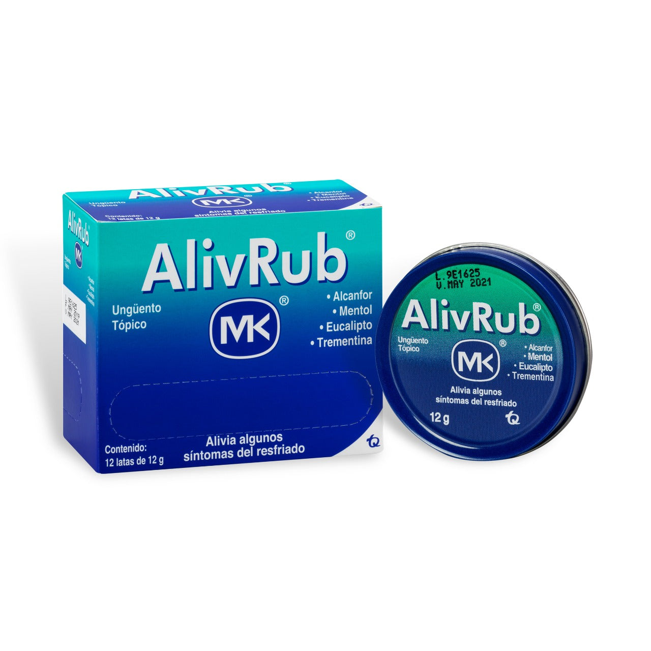 F ALIVRUB LATA 12 GR 12 UDS MK POR 1 UNIDAD