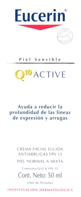 EUCERIN Q 10 ACTIVE CONTORNO OJOS 15 GR - Uno A Droguerias