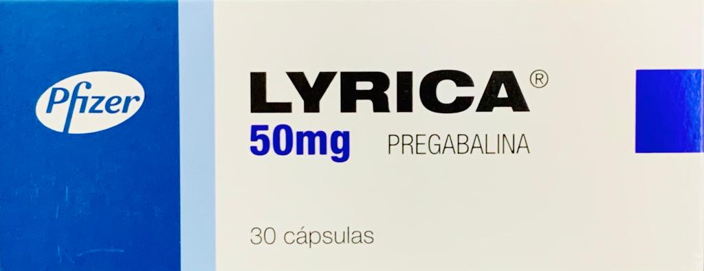 LYRICA 50 MG 30 CAPSULAS