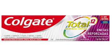 CREMA COLGATE TOTAL 12 ENCIAS REFORZADAS 150 ML - Uno A Droguerias