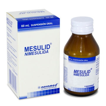 Mesulid Nimesulida 50mg/5ml Suspensión Oral 60 ml — Novamed