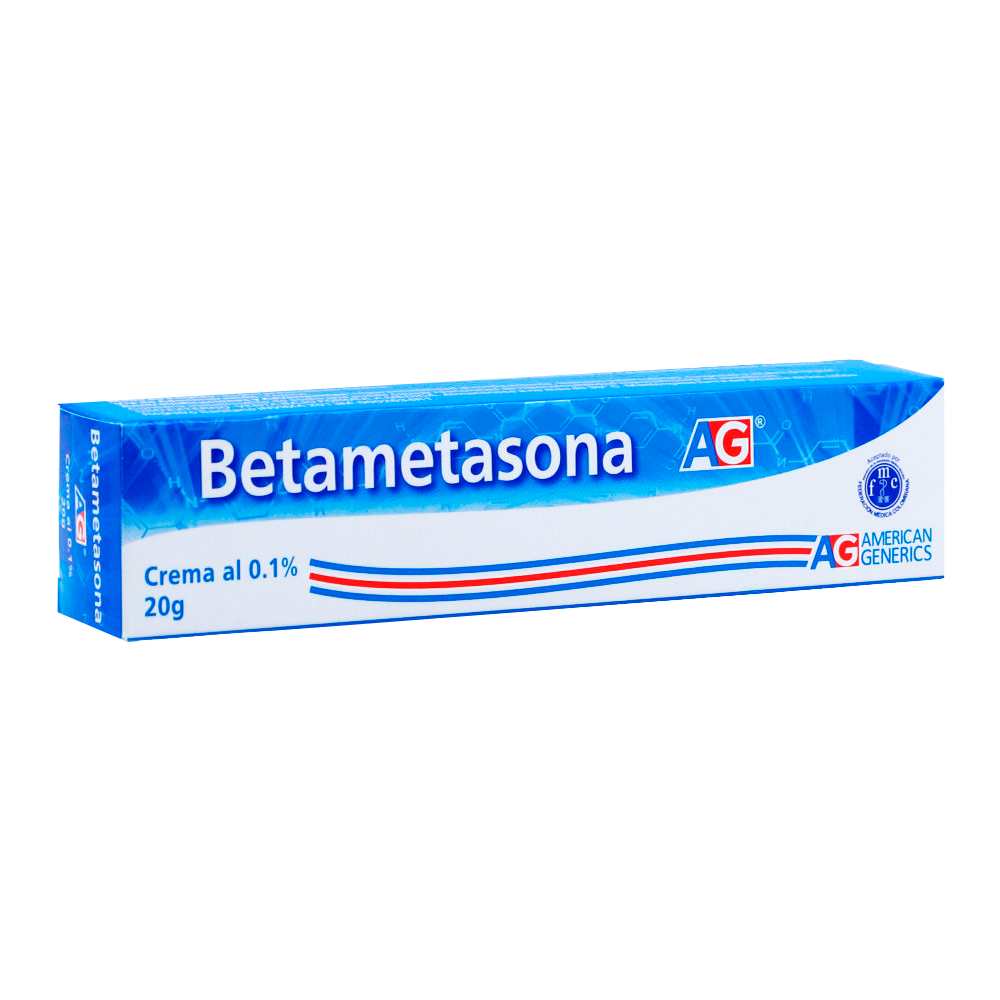 BETAMETASONA 0.1% CREMA 20 GR AG