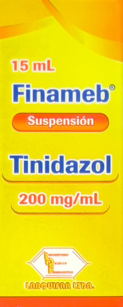 FINAMEB 200 MG_ML (TINIDAZOL) SUSPENSION 15 ML