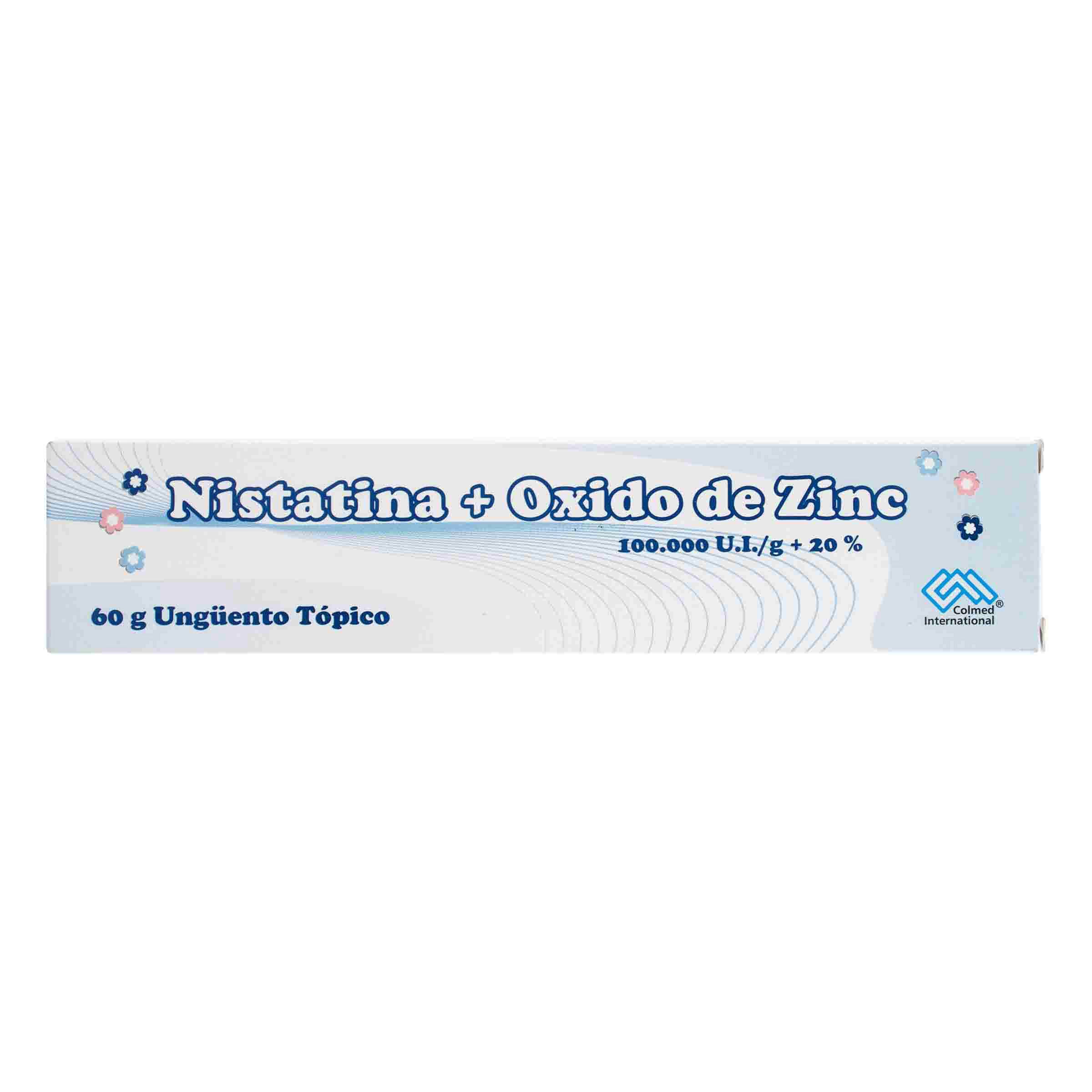 NISTATINA+OXIDO DE ZINC 60 GR PC
