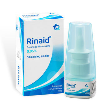 Rinaid 0.05% furoato de mometasona spray nasal 10 g — Tecnoquímicas