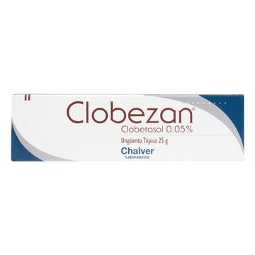 Clobezan ungüento clobetasol propionato 0,05% tubo 25 g — Chalver