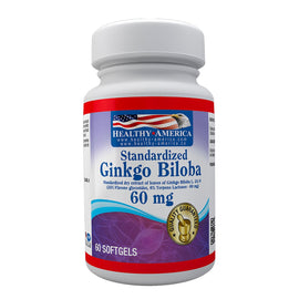 GINKGO BILOBA 60 MG 60 SOFTGELS - Uno A Droguerias