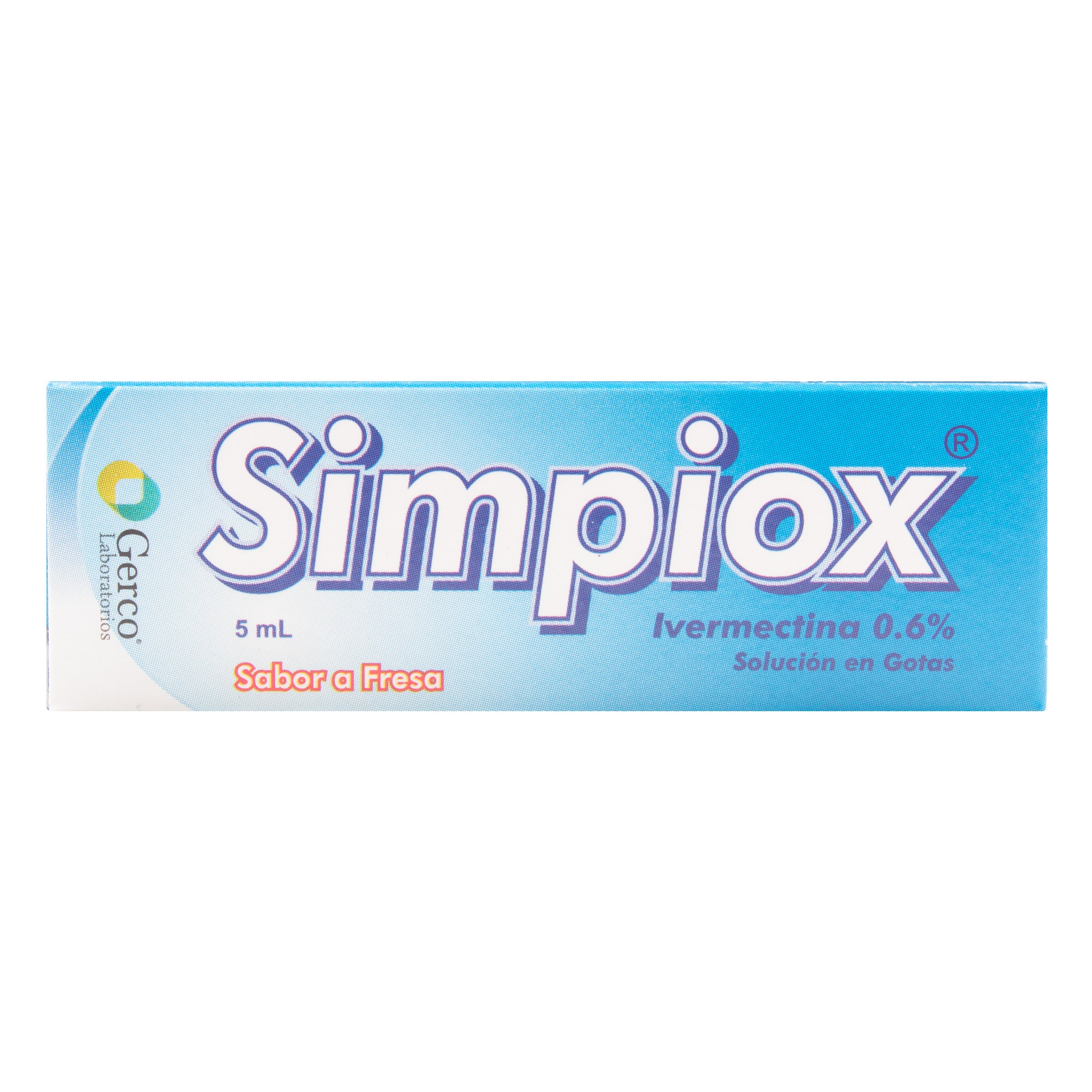 SIMPIOX 0.6% (IVERMECTINA) GOTAS 5 ML