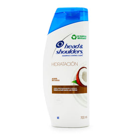 SHAMPOO HEAD SHOULDERS HIDRATACION ACEITE DE COCO 700 ML (EXH) - Uno A Droguerias