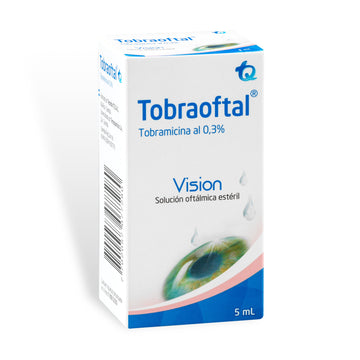 Tobraoftal tobramicina 0.3% solución oftálmica 5ml — Tecnoquímicas