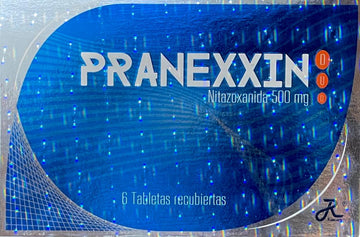 Pranexxin Nitazoxanida 500 mg 6 Tabletas — Ruecam