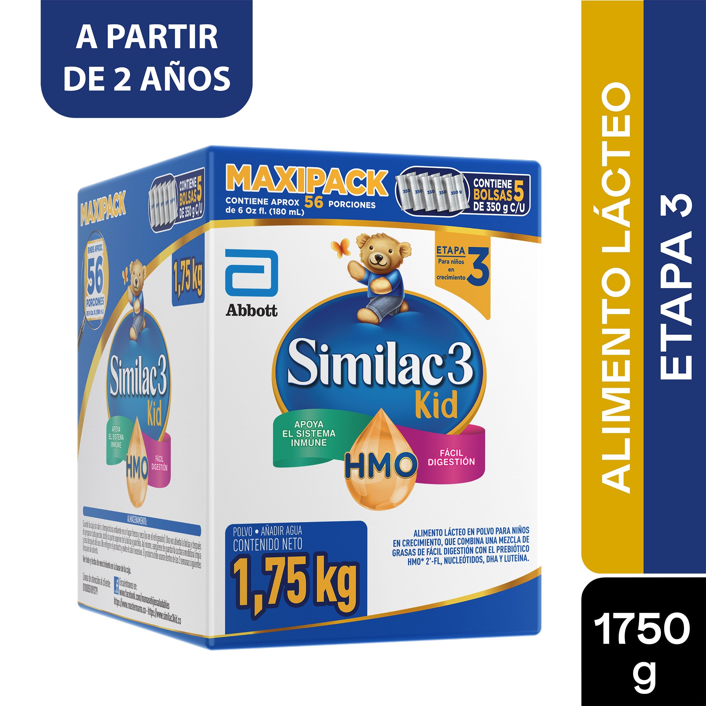 SIMILAC 3 KID HMO MAXIPACK 1750 KG (EXH)