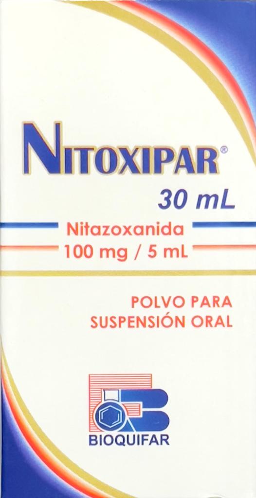 NITOXIPAR 100 MG_5 ML (NITAZOXANIDA) SUSPENSION 30 ML BIOQUIFAR