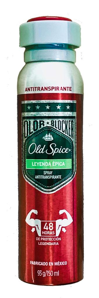 DESODORANTE OLD SPICE LEYENDA EPICA SPRAY 93 GR(EXH) - Uno A Droguerias