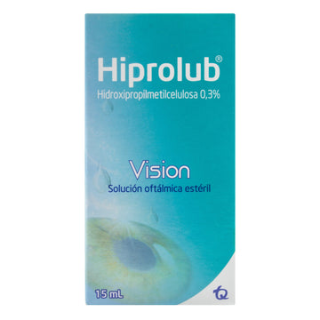 Hiprolub 0.3% hipromelosa gotas oftálmicas 15 ml — Tecnoquímicas