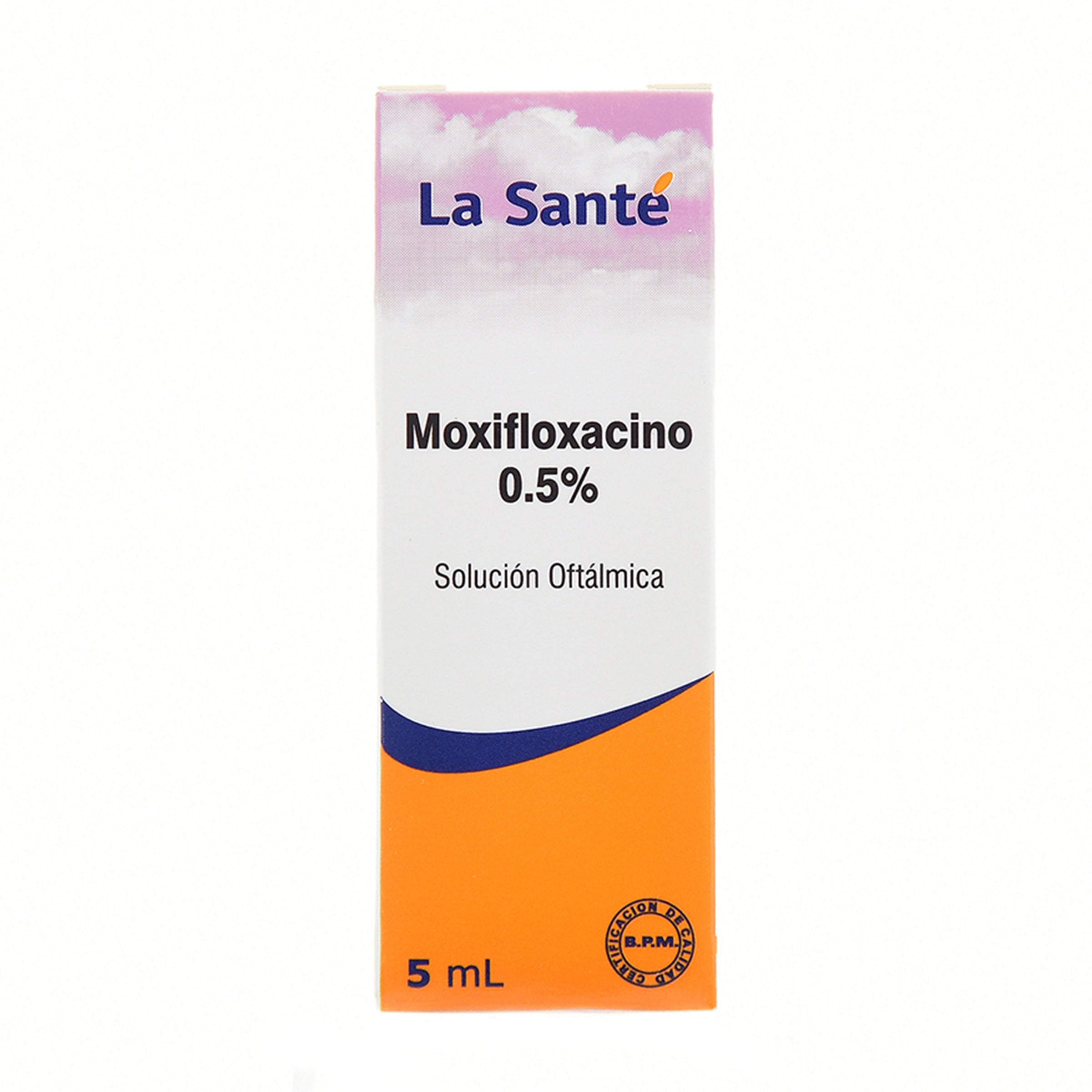 MOXIFLOXACINO 0.5% GOTAS OFTALMICAS 5 ML LS