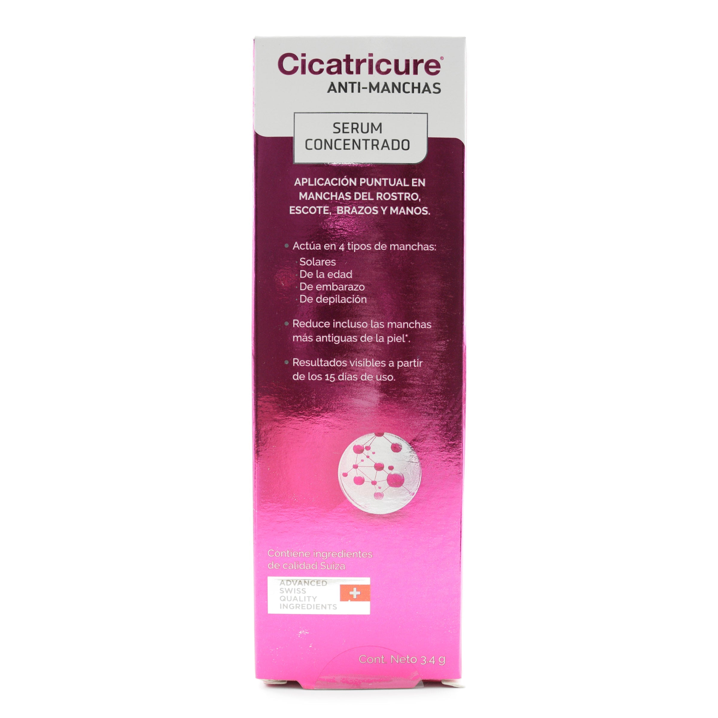 CICATRICURE SERUM CONCENTRADO ANTIMANCHAS 3.4 GR