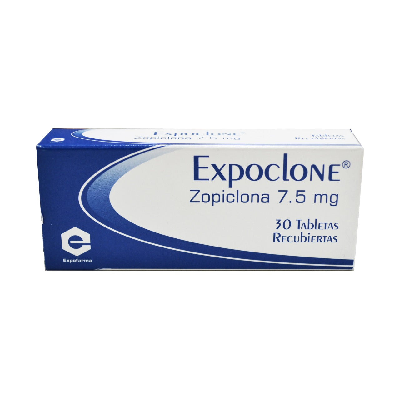 EXPOCLONE (ZOPICLONA) 7.5MG 30 TABLETAS