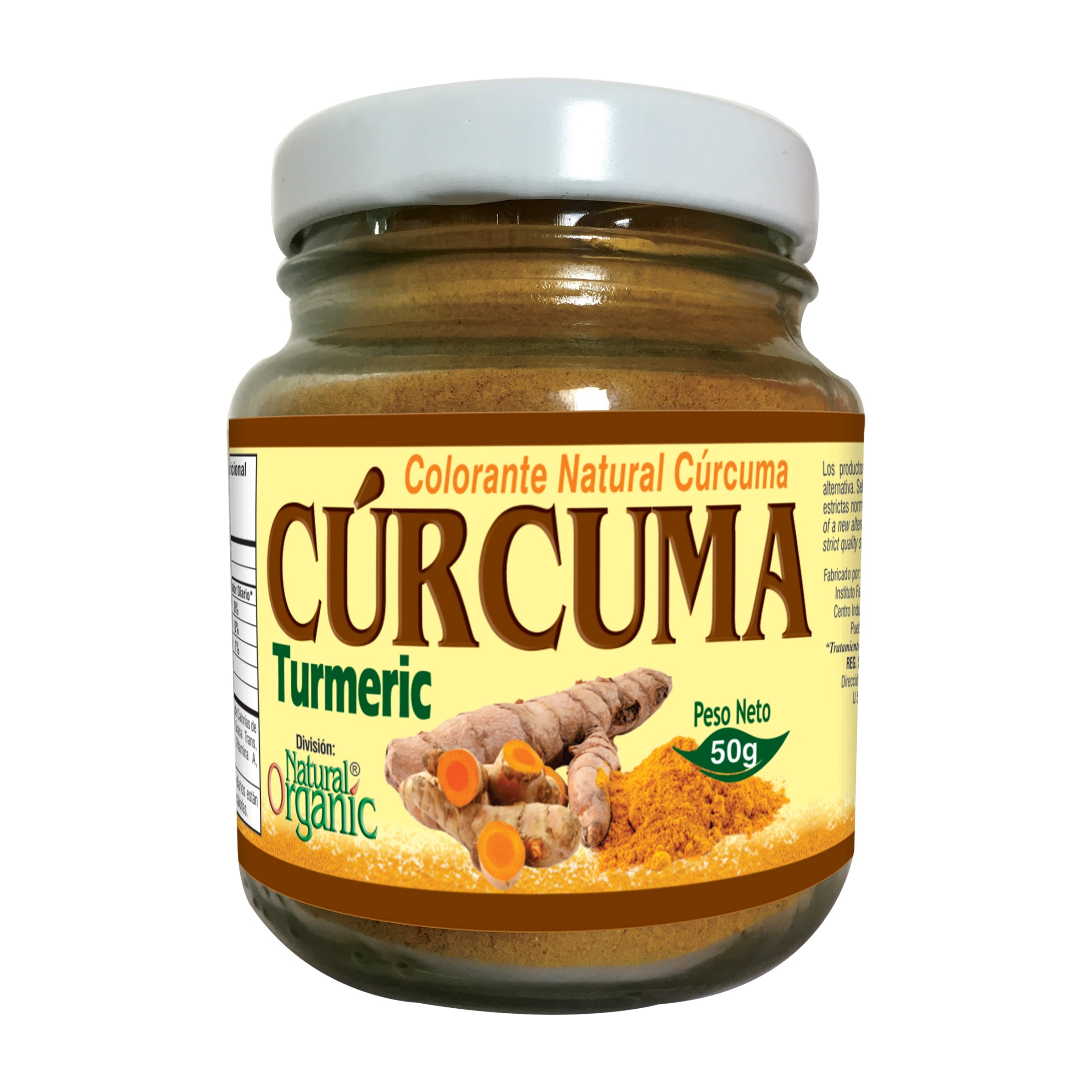 CURCUMA TURMERIC 50 GR NF