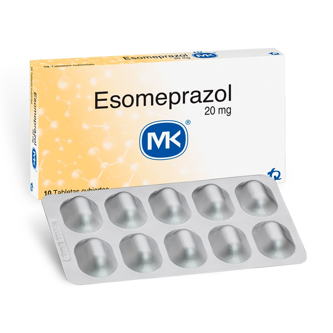 ESOMEPRAZOL 20 MG 10 TABLETAS MK