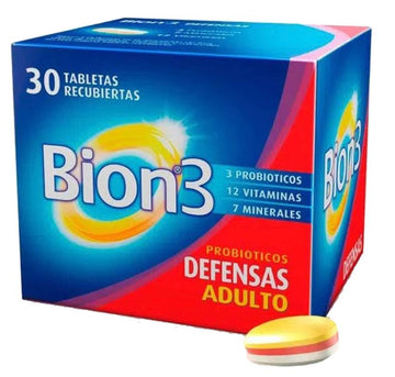 BION 3 30 TABLETAS RECUBIERTAS(EXH 3) - Uno A Droguerias