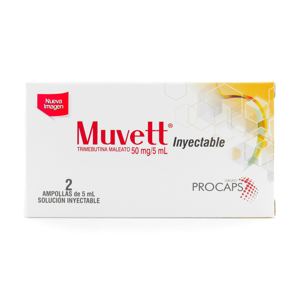 MUVETT INYECTABLE 2 AMPOLLAS 5 ML