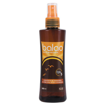 Aceite Bronceador Balao Icom SPF 5 Spray 240 ml