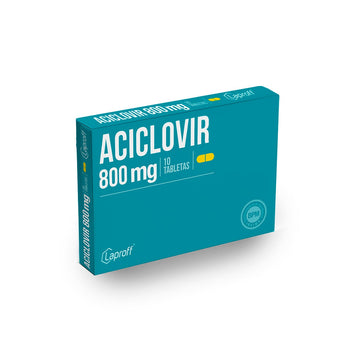Aciclovir 800mg 10 Tabletas — Laproff