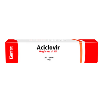 Aciclovir ungüento tópico 5% 15g — Genfar