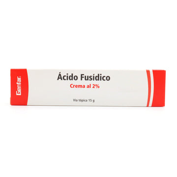 Ácido fusídico crema 2% 15 g — Genfar