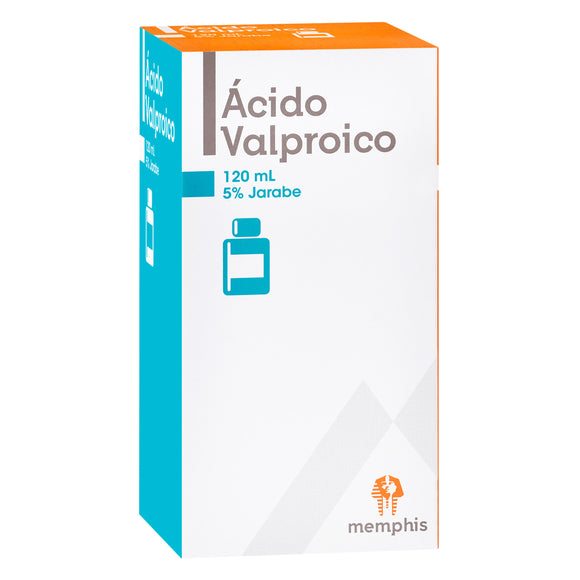 Ácido Valproico Jarabe 120 ml — Memphis Products
